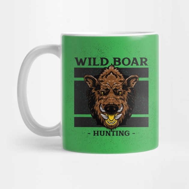 Wild Boar Hunting by Tip Top Tee's